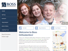 Tablet Screenshot of boss-smiles.com